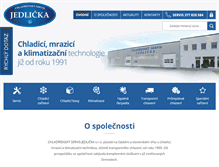 Tablet Screenshot of chsjedlicka.cz